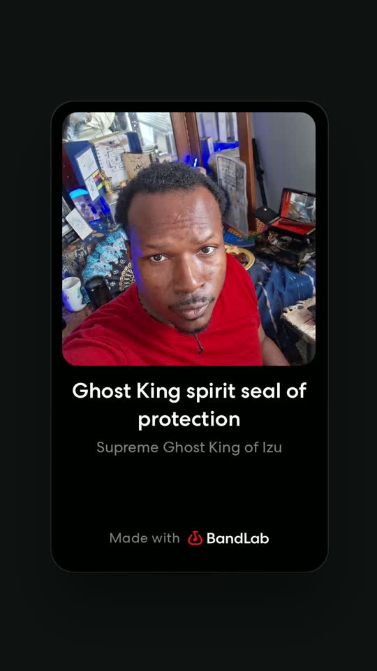 Ghost King spirit seal of protection — still from the video